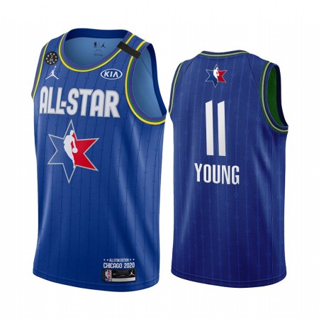 NBA Mænd Trøje Brooklyn Nets Kyrie Irving 11 2020 All-Star Jordan Brand Blå Swingman NBA Mænd Trøje Brooklyn Nets Kyrie Irving 11 2020 All-Star Jordan Brand Blå Swingman